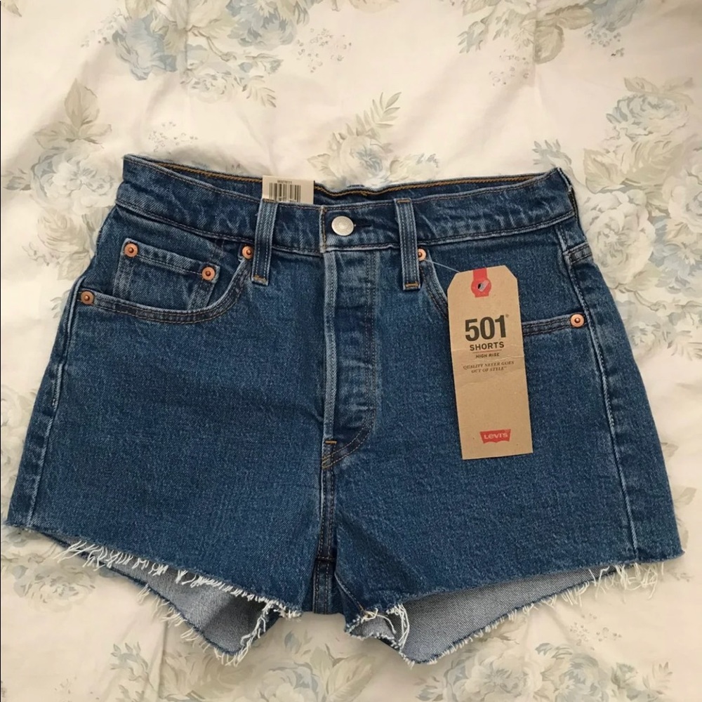 Levi’s High Waisted Shorts